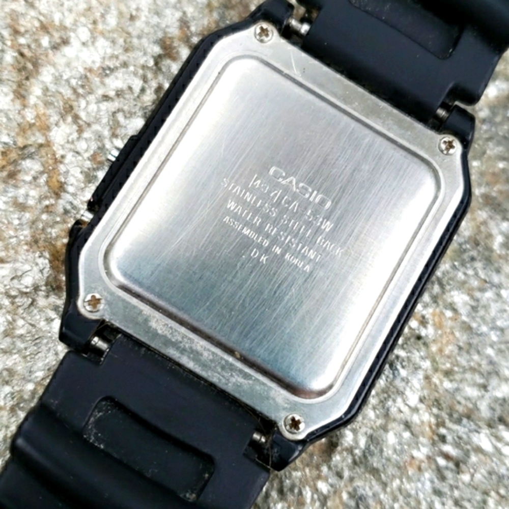 Vintage Casio Calculator Alarm Chrono Wrist Watch - Picture 7 of 8